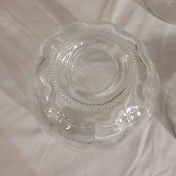 Small Glass Pumpkin Candy Jar And Vtg ATLAS EZ Seal Qt Jar - Picture 5 of 11